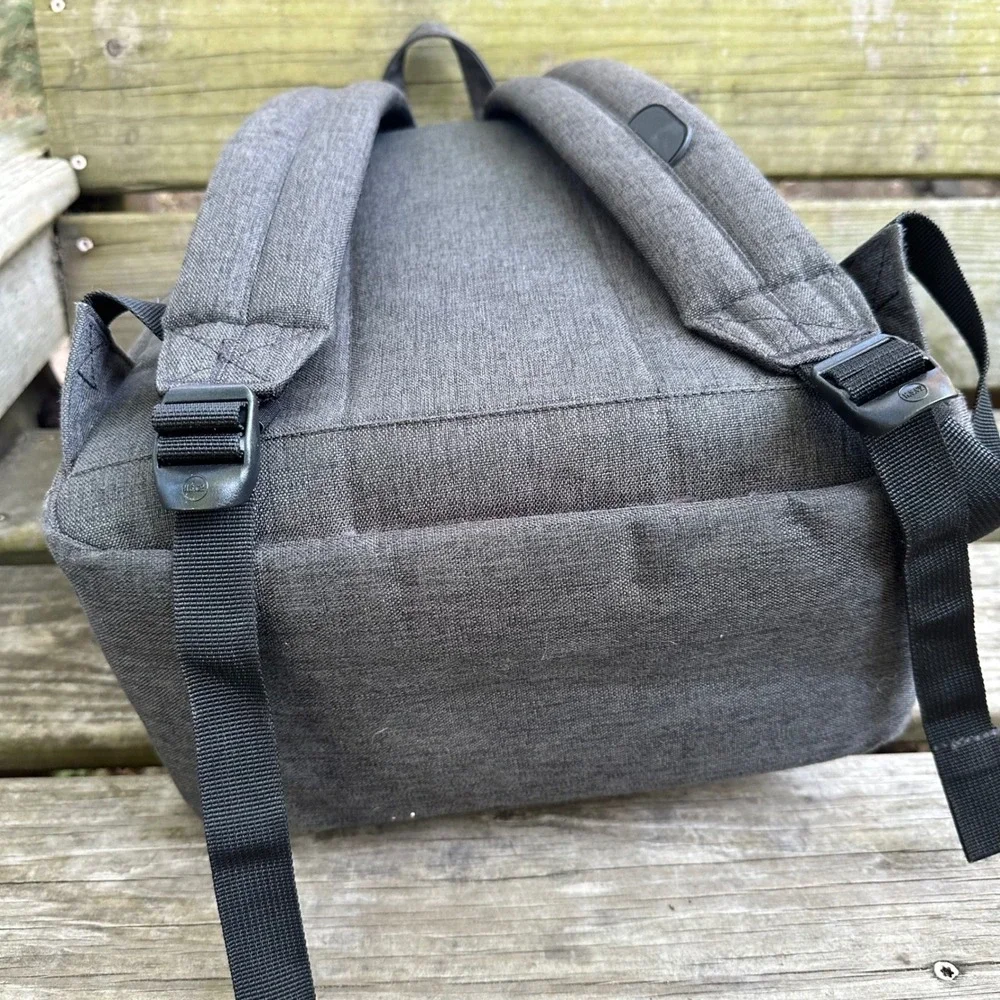 Herschel Supply Co Pop Quiz Backpack Raven Crosshatch Gray Travel School Unisex
